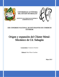 Origen y expansión del Clúster Metal