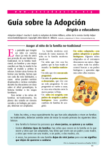 Guía sobre la Adopción - La aventura de convertirse en familia