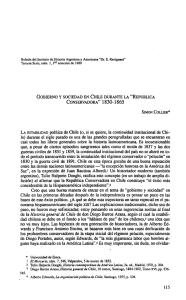 gobierno y sociedad en chile durante la “republica conservadora”