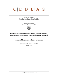 4. Expenditure on services in Latin America - cedlas