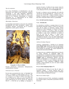 carta geologico-minera - Servicio Geológico Mexicano