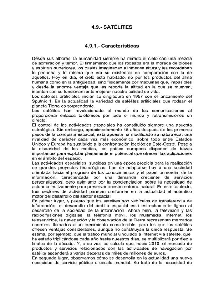 Satélites Escuela Técnica Superior de Ingenieros Aeronáuticos