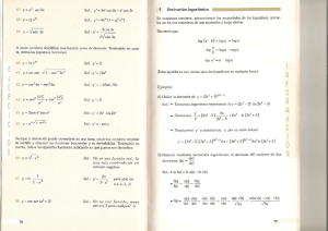 . 57, y = el . sen3x 501,, y` = 3ex cos 3X + ex sen 3x S Derivación