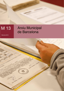 Arxiu Municipal de Barcelona