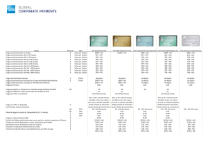 Cargos Moneda Tipo The Corporate Card The Gold Corporate Card