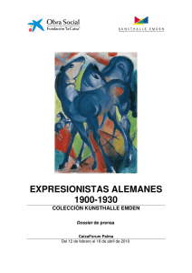 Expresionistas alemanes 1900-1930. Colección