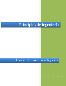 Principios de Ingeniería