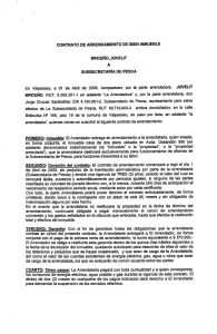 contrato de arrendamiento de bien inmueble