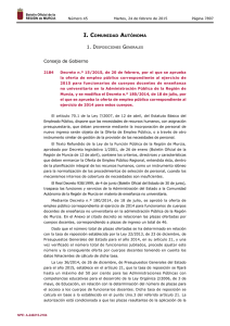 Decreto n.º 15/2015 - Boletín Oficial de la Región de Murcia