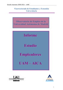 Estudio empresas - Universidad Autónoma de Madrid