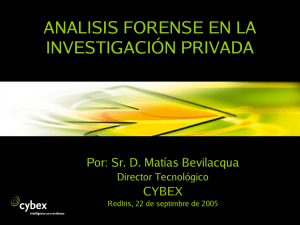 analisis forense en la investigación privada