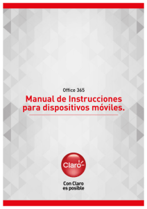 Ver manual - Claro Chile
