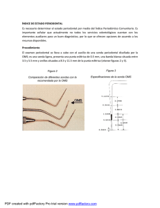 Indice de Estado Periodontal