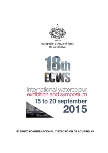 international symposium of watercolor with agrupació aquarel·listes