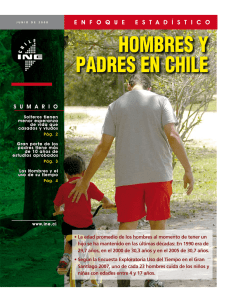 hombres y padres en chile - Instituto Nacional de Estadísticas