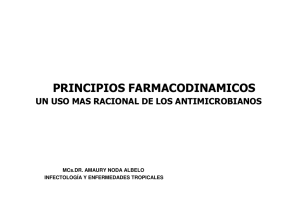 PRINCIPIOS FARMACODINAMICOS