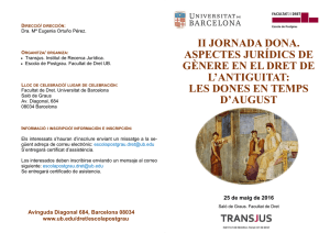 Más información - Universitat de Barcelona