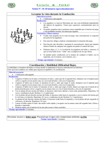 Sesión 10 - Futbol Formativo