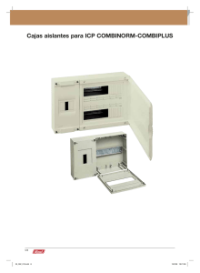 Cajas aislantes para ICP COMBINORM-COMBIPLUS