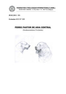 perro pastor de asia central - Fédération Cynologique Internationale