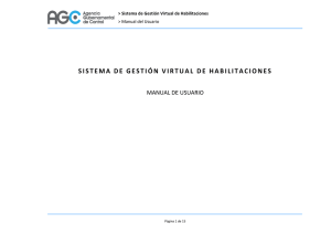 sistema de gestión virtual de habilitaciones