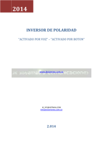 inversor de polaridad - Servicio tecnico sistemas y comunicaciones