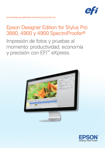 Epson Designer Edition for Stylus Pro 3880, 4900