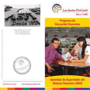 ASFI - Banco Los Andes ProCredit