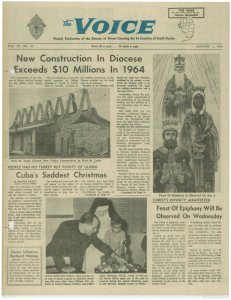 New Construction In Diocese Exceeds $10 Millions In 1964