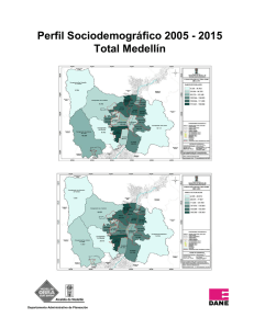 Perfil Sociodemográfico 2005 - 2015 Total