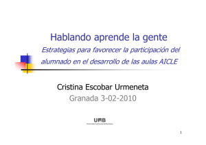 Hablando aprende la gente - Aula virtual de los CEP de Granada