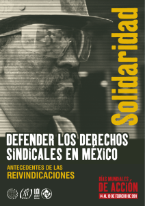 DEFENDER LOS DERECHOS SINDICALES EN MÉXICO