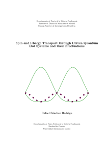 Spin and Charge Transport through Driven Quantum Dot Systems