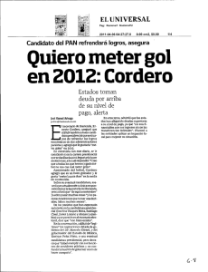 Quiero meter gol n 2012: Cordero