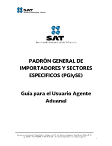 Servicio de Administración Tributaria Av. Hidalgo, núm. 77, col