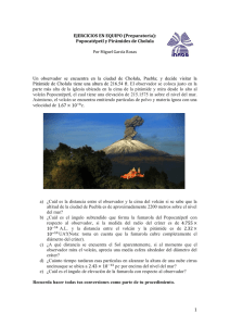 Ejercicio Popocatépetl y Pirámides de Cholula