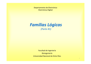 Familias lógicas parte #1 - Facultad de Ingeniería