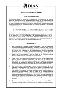 "Por el cual se establecen requisitos de carácter técnico y