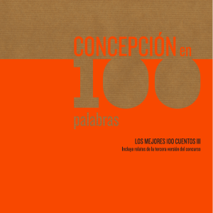 Los Mejores 100 Cuentos III - Concepción en 100 palabras