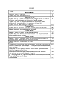 Capitulo Primero. Preámbulo 26 Capitulo Segundo. Parte