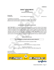 DUAL® GOLD 960 EC