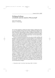 Wolfgang Kullmann. Aristoteles und die moderne