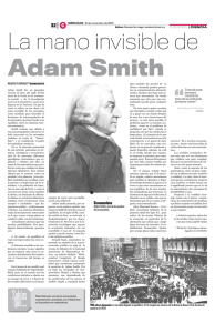 La mano invisible de Adam Smith