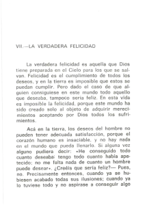 Vll.—LA VERDADERA FELICIDAD - editorial apostolado mariano