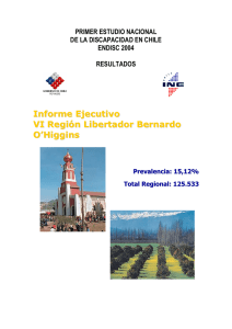 Informe VI región - Instituto Nacional de Estadísticas