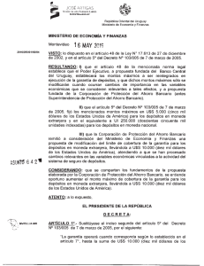 Decreto 142/2016 de 16 de mayo de 2016