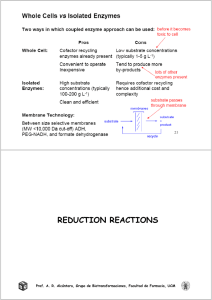 REDUCTION REACTIONS