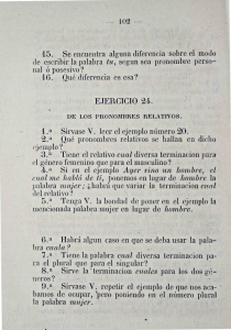 15. Se encuentra alguna diferencia sobre el modo de escribir la