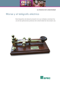 Morse y el telégrafo eléctrico
