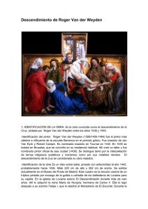 Descendimiento de Roger Van der Weyden